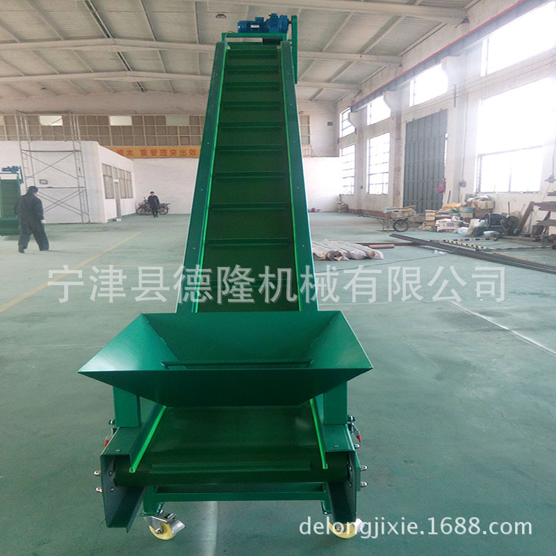 厂家加工传送带 食品物料提升机械  纸箱装车流水线 链板输送机