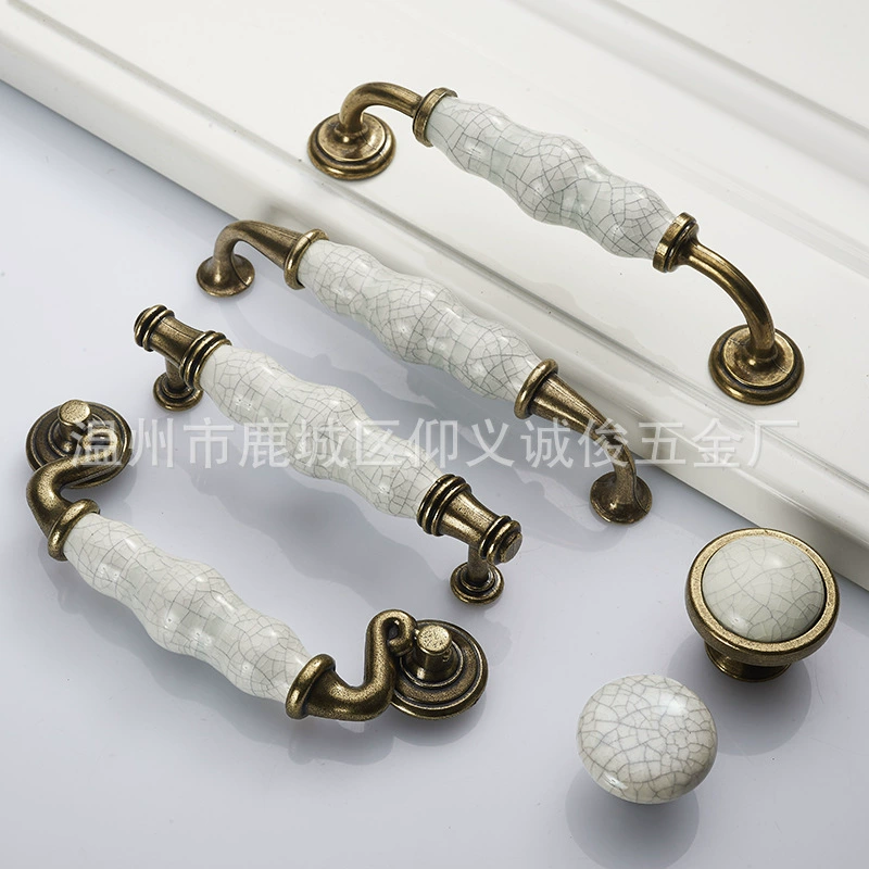 Керамическая ручка в стиле cabinet drawer door handle ручка браслета медиатор современная простая ручка