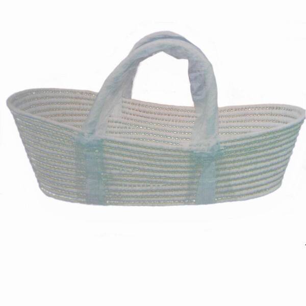 woven children's crib