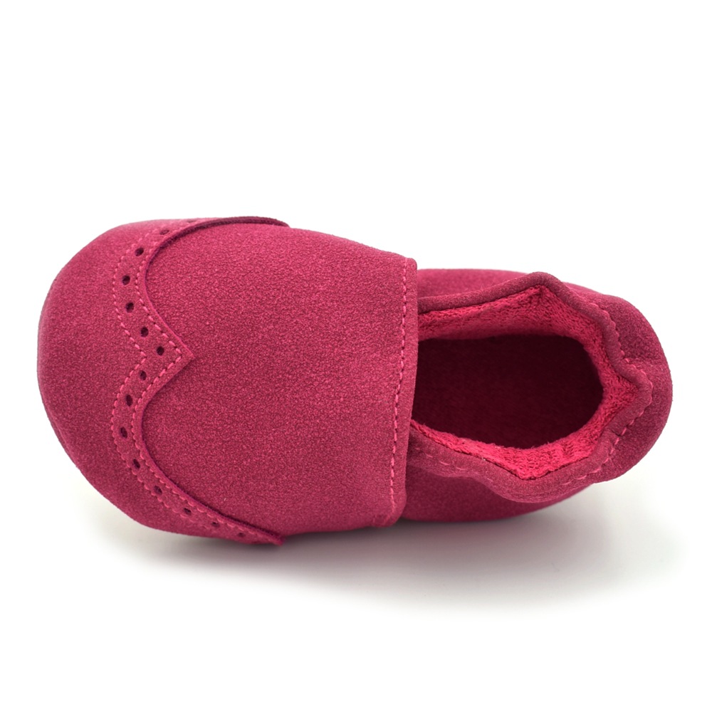 Babyshoes primavera y otoño nuevos zapatos de bebé de cuero mate 0-1 años de edad zapatos de niño de fondo suave 7 colores zapatos de bebé B605