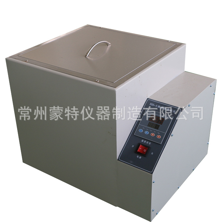 批发HH-S数显电热搅拌油浴 蒸馏干燥恒温油浴锅 化学循环恒温水箱