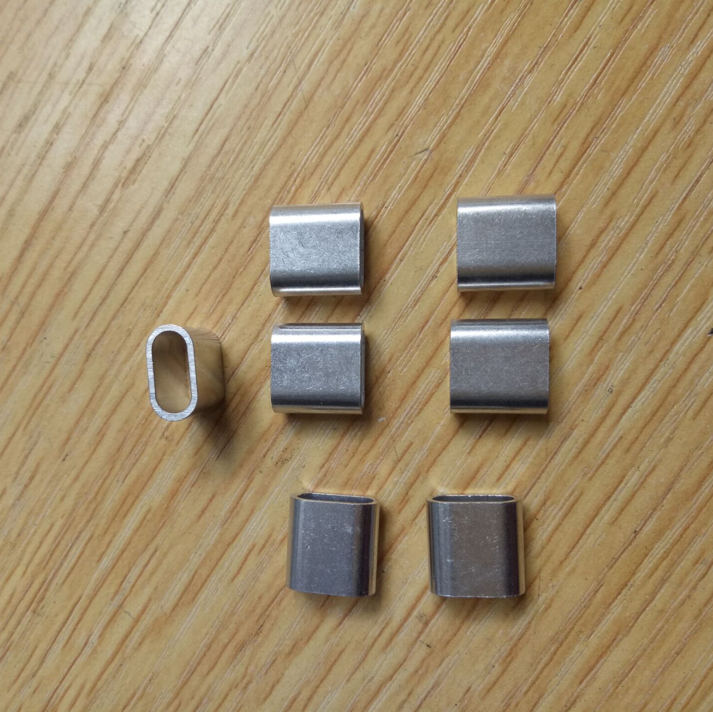 工厂首饰旗舰店铝管便宜铝管手腕带用识别