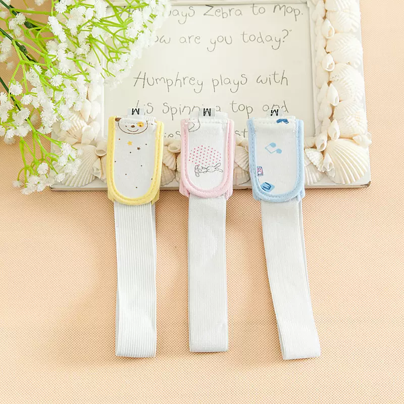 婴幼儿尿片尿不湿固定绑带可调节加宽松紧带新生儿尿布扣宝宝用品