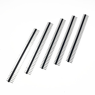 Single row straight needle 2.54mm spacing 1*40p single -row needle 40p ordinary single row needle
