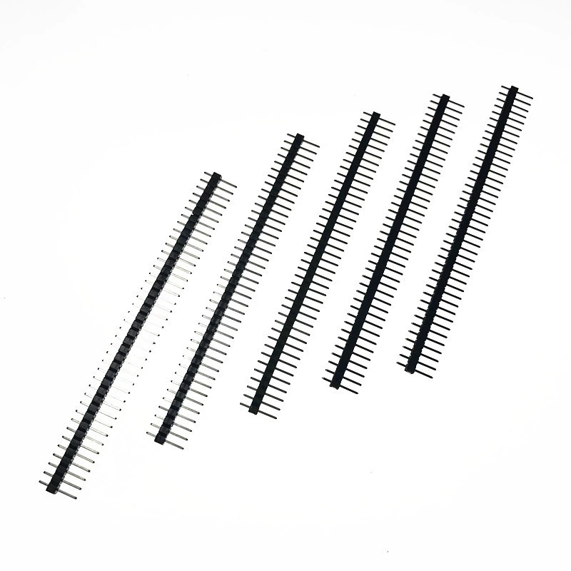 Определите строку прямых игл 2,54 мм размечая 1 * 40п определяет строку строки игл 40п общей определяет игл