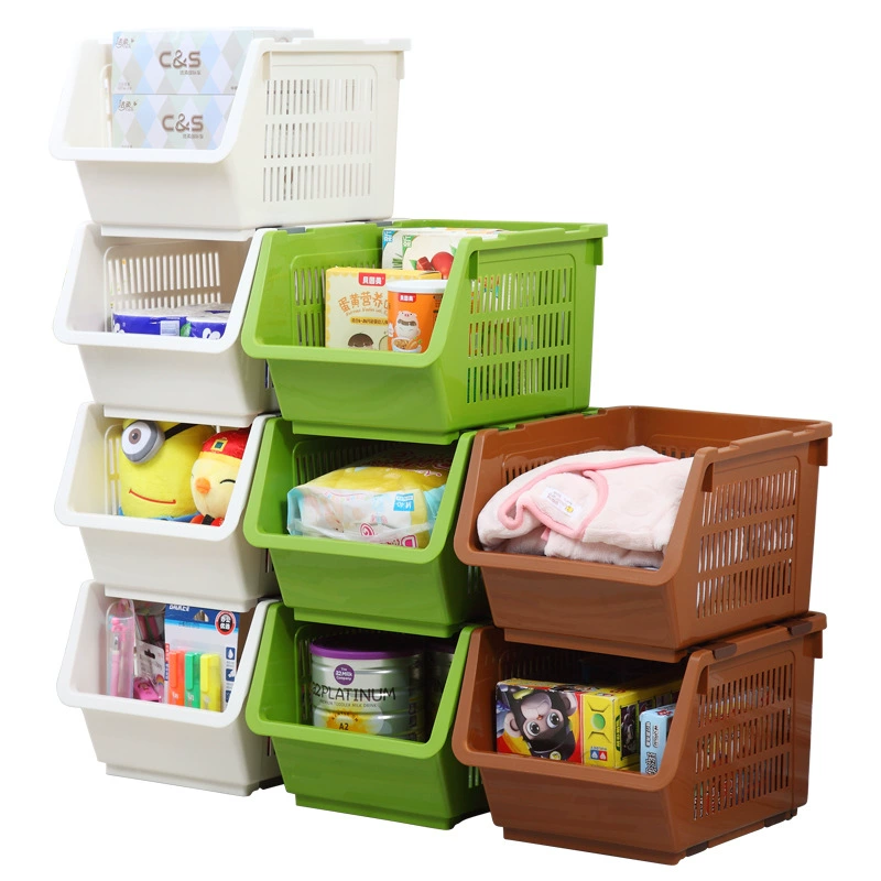 Plastic fruits and vegetable frame kitchen shelf landing storage basket storage rack storage rack streaming rack tidal rack