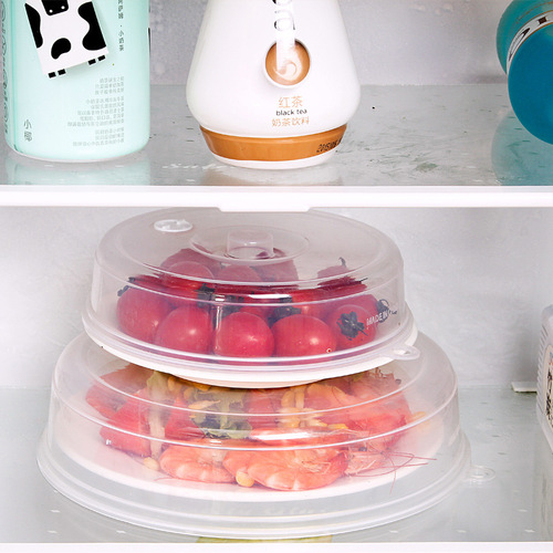 A2426 microwave heating sealing lid, stackable refrigerator fresh-keeping lid, plastic bowl lid