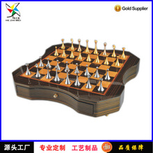 热销象棋金属国际象棋合金工艺品 棋盘可做LOGO 做工精致