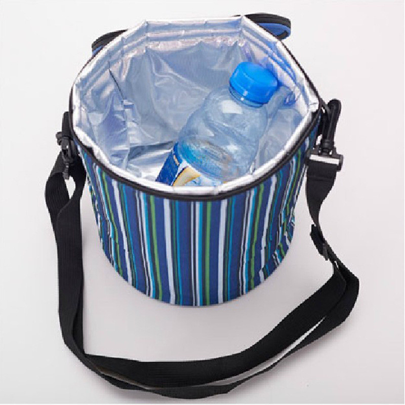 厂家上新圆形手提背带保温包 加厚铝箔饭盒专用 欢迎订购