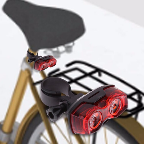 New high-power cat-eye bicycle tail light, mountain bike riding light, bicycle safety warning bicycle accessories