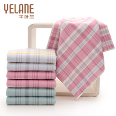 布藝新款日系風格子風之彩紗布毛巾棉吸水禮品批發廣告刺繡logo