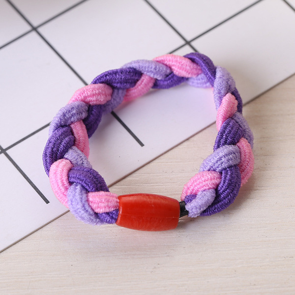 hair accessory with pigtail