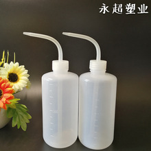 ���l��ɫܛ�܏��^ϴƿ��ˮ250ml500ml�_ϴ͸��ƿ���̶����ϝ�ˮƿ