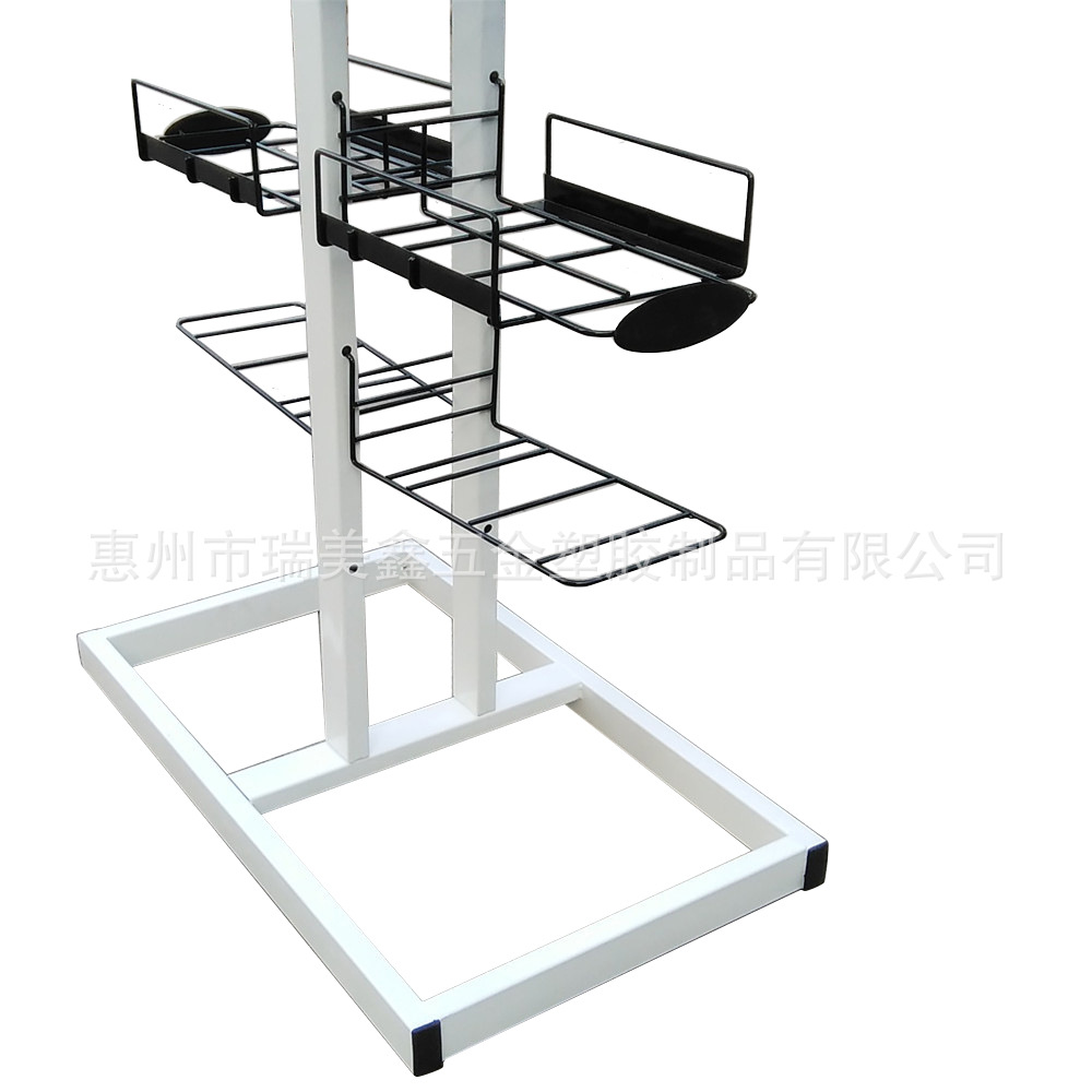 加工制作骑行装备货架头盔展示架手套展览挂架摩托头盔促销架