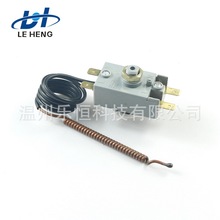 WHD烤箱温控器30-170度烤箱液涨式温控开关CE认证毛细血管温控器