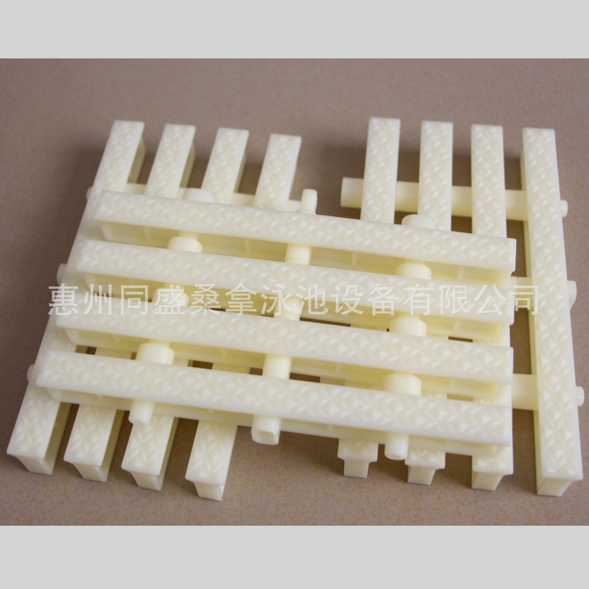 泳池周边设备配件泳池格栅防滑格栅塑胶格栅溢水沟盖板排水沟篦子