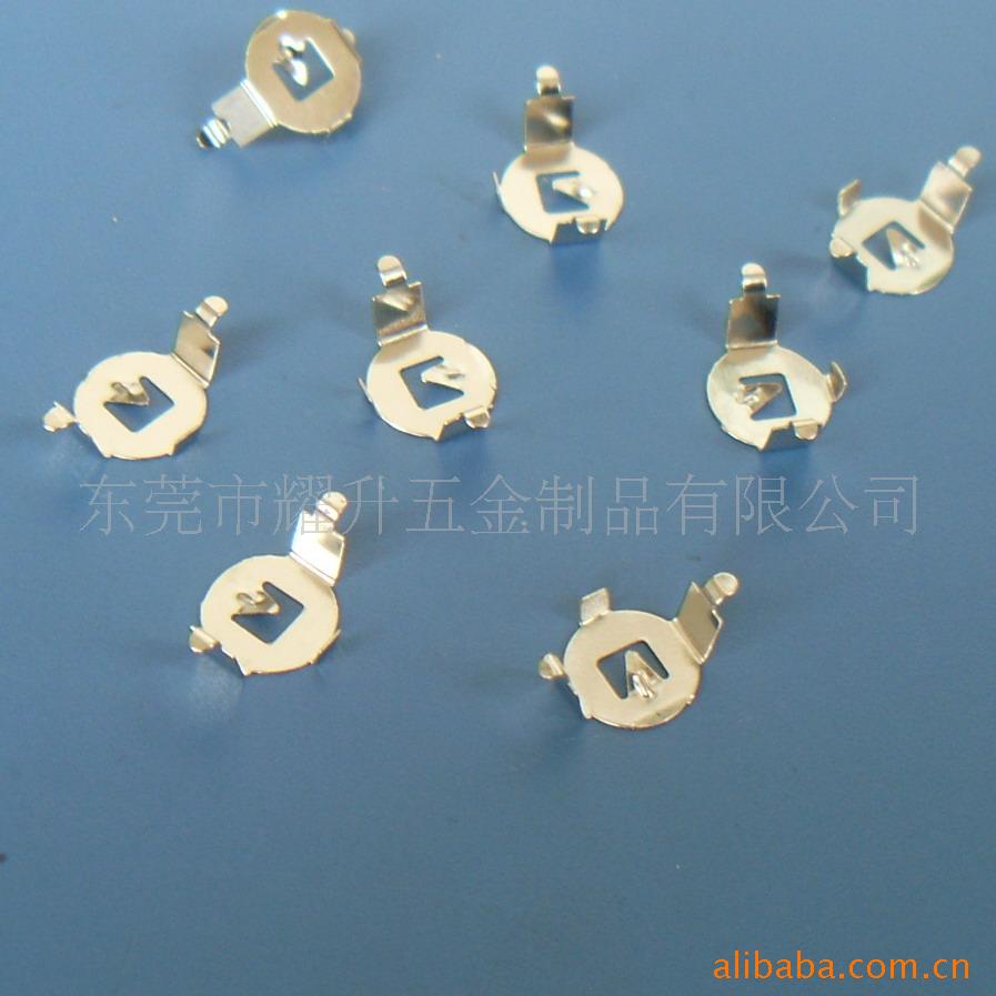 供应有舌AG10电池扣 无舌AG3弯脚电池扣  批发零售