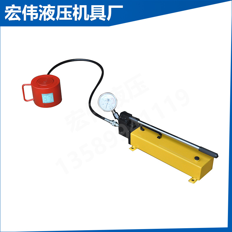 供应小型手动液压千斤顶工程千斤顶 qf型行程200毫米手动液压油缸