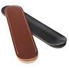 Pen sleeve simple single -branch two -layer leather pen steel pen protective sleeve genuine leather sleeve can be printed on LOGO