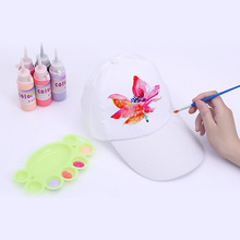 ��ɫ�������Lñ������ñ�հ׉T�f�L����ͯDIY����ñ�Tɫ���ñ
