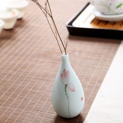 陶瓷瓶 家居擺件 禮品 創意 工藝品山水陶瓷擺件新款上市廠家直銷