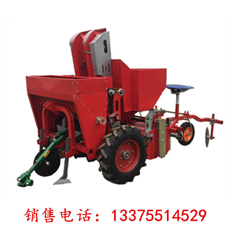 2107 大垄双行土豆覆膜种植机马铃薯播种机喷药一体机厂家