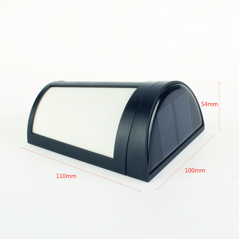 Lámpara de pared solar 6led al aire libre jardín lámpara de jardín estilo europeo paisaje decoración lámpara cerca lámpara