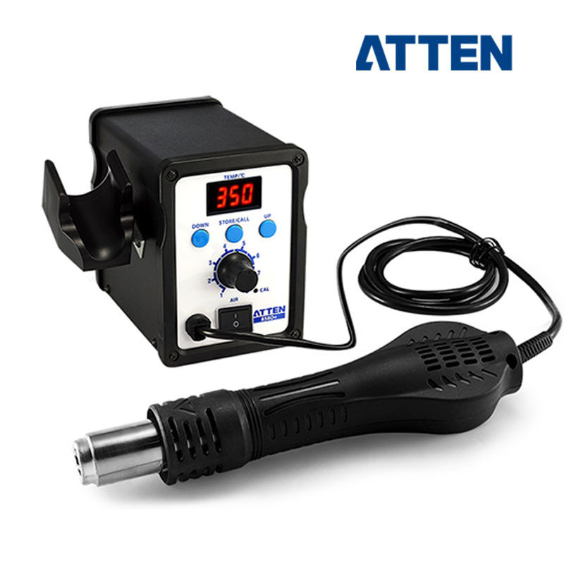 安泰信AT858D+无铅防静电LED数显高级热风拆焊台快速精准