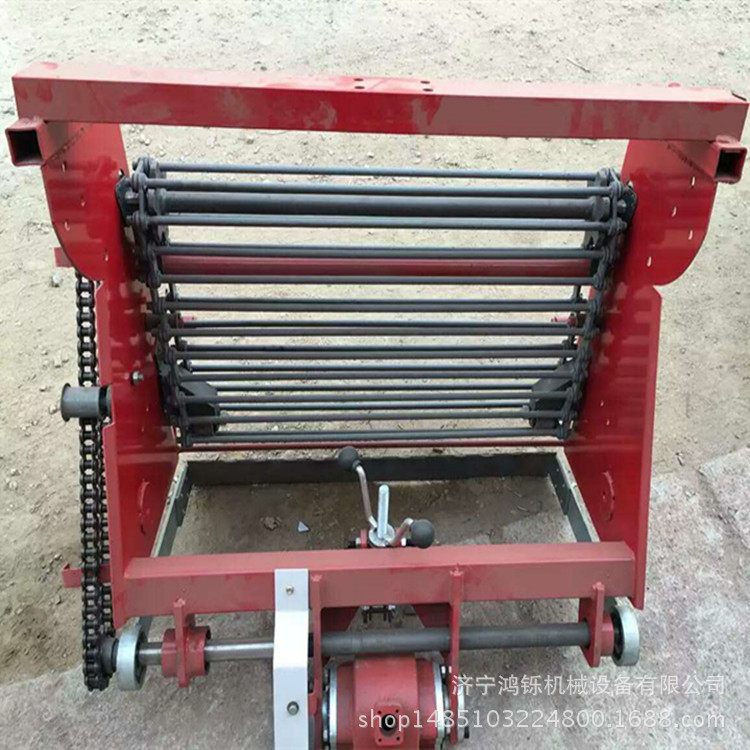 宁甘陕土豆收获机 拖拉机后悬土豆收获机 手扶土地收获机