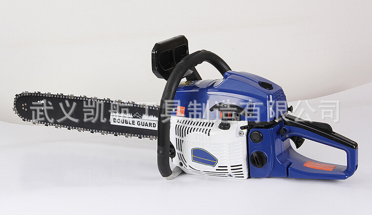 2.4kw20寸高品质58cc专业出口园林链锯，专业木材切割砍伐汽油锯