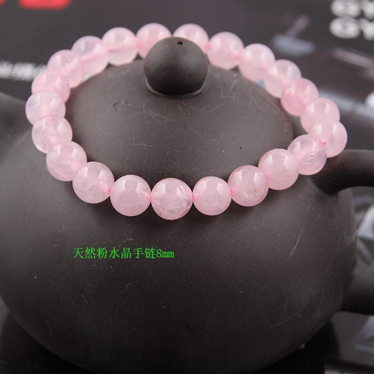 Zhou Lianfa ventas directas de la fábrica AliExpress comercio exterior de la moda europea y americana ágata cristal múltiple 8mm pulsera de piedra volcánica