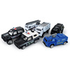 Metal small set, alloy car, children's car model, toy, traffic police
