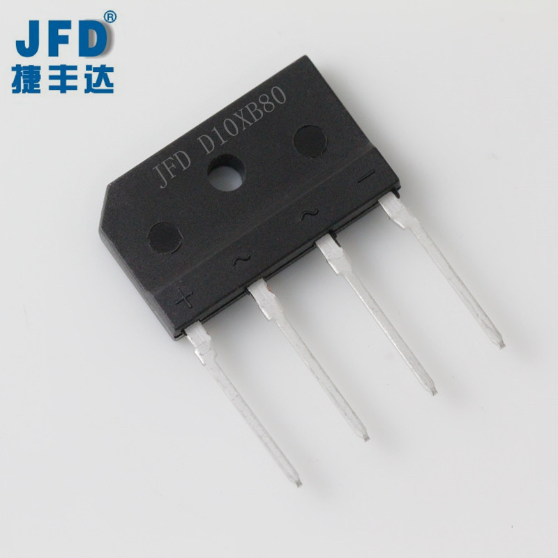 D10XB80 整流桥堆 10A 800V 扁桥