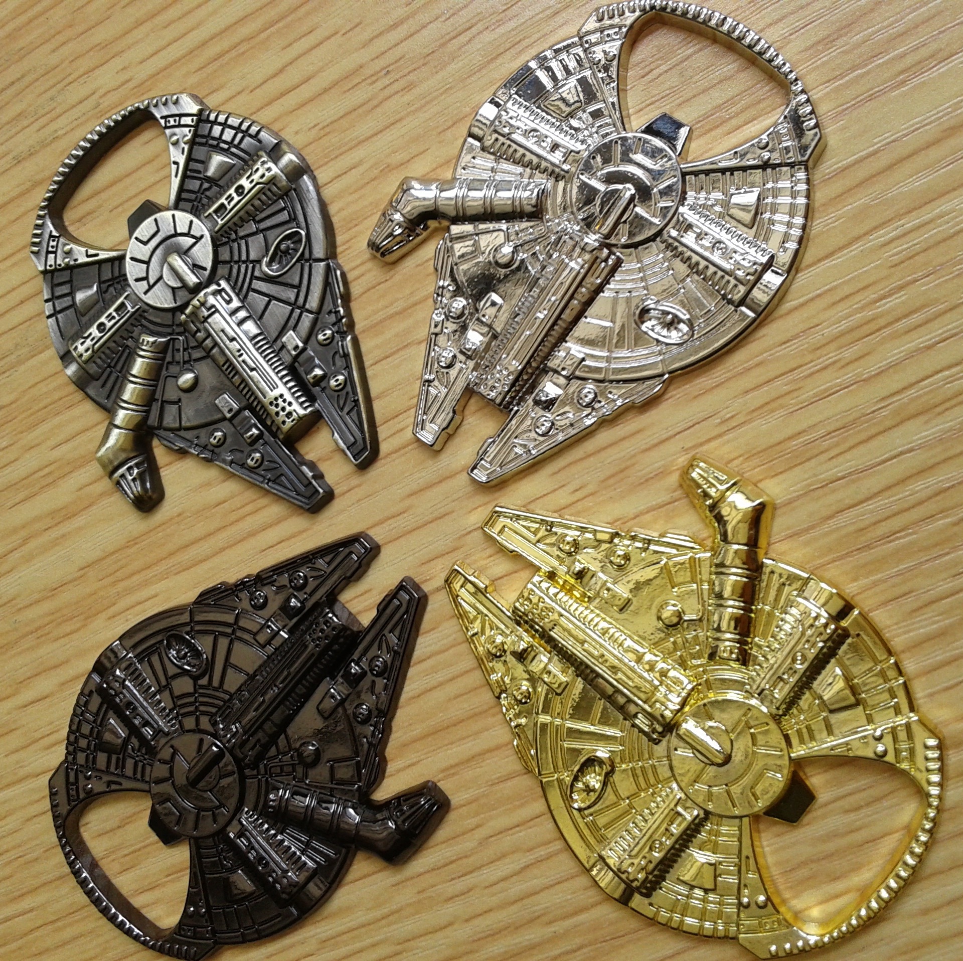 （工厂旗舰店）Star Wars星球大战飞船开瓶器钥匙扣 量多包邮