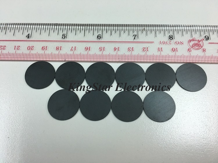 手机发射端无线充磁片汽车无线充电磁块圆隔磁片KR20*1.0锰锌