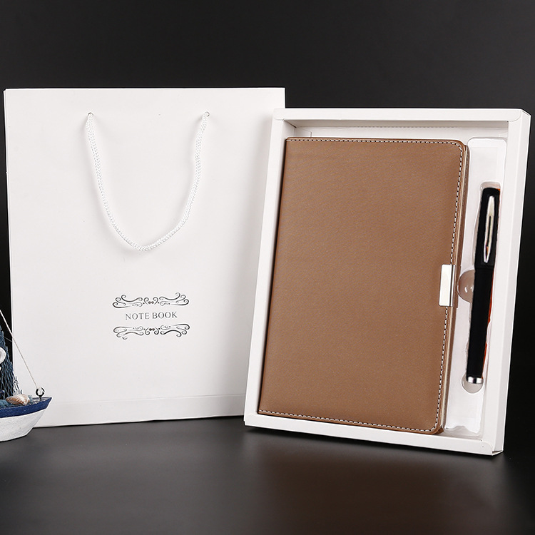 Cuaderno de negocios A5 personalizado con logotipo, planificador de oficina, piel sintética, regalo publicitario corporativo, juego de cuadernos