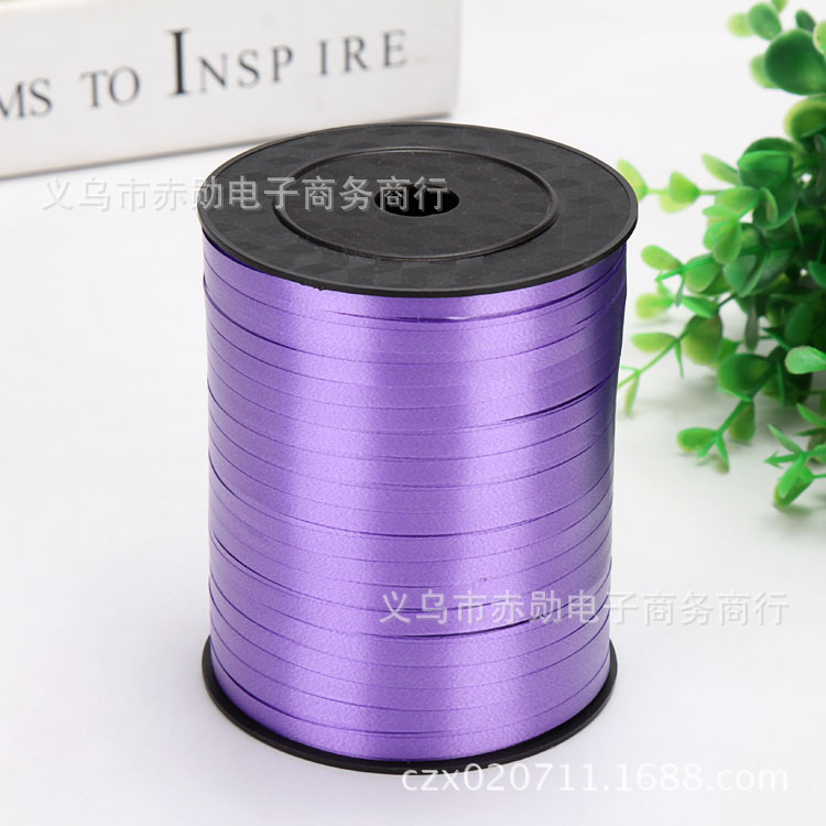 Suministro de fábrica 500 yardas globo de plástico cinta de cumpleaños boda decoración pastel caja vendaje cinta