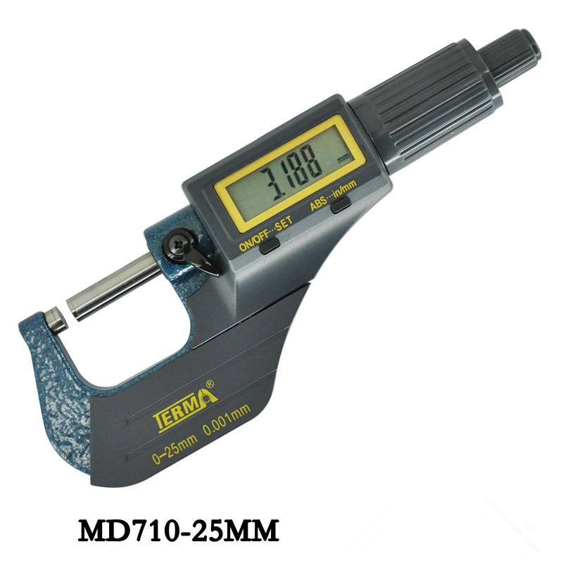 供应国产高精度数显外径千分尺0-25/0.001mm 特马 性能稳定现货