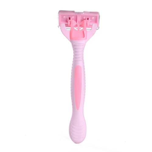 Ladies manual razor leg hair armpit hair shaving razor six-layer blade floating head