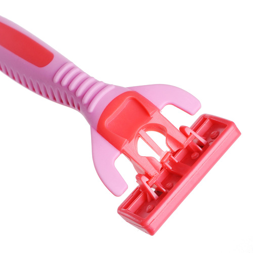 Ladies manual razor leg hair armpit hair shaving razor six-layer blade floating head