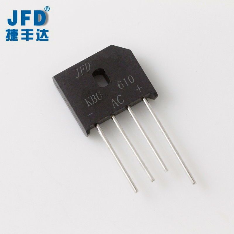 KBU610 整流桥堆 6A 1000V 扁桥