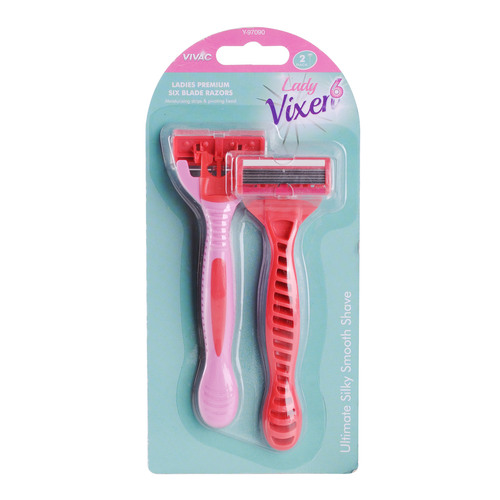 Ladies manual razor leg hair armpit hair shaving razor six-layer blade floating head