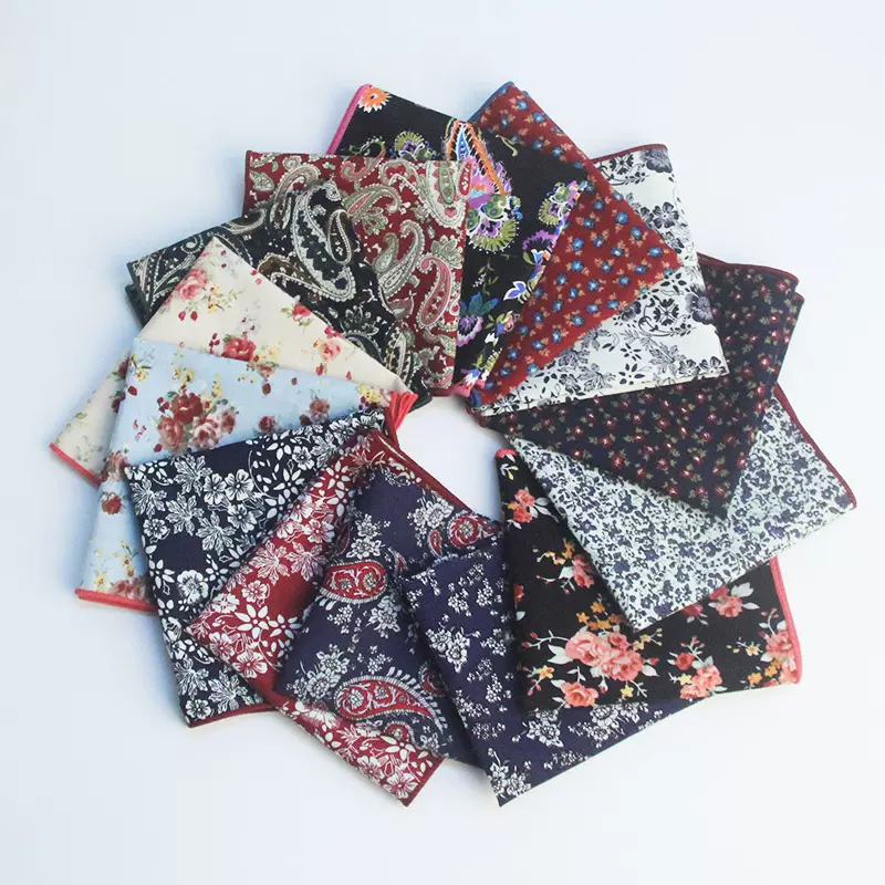 男士西装衬衫口袋巾 结婚宴会商务全棉小方巾胸巾厂家现货批发