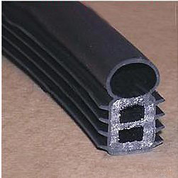 防火膨胀密封条黑色防火异形防火条日字型防火条圆形防火条