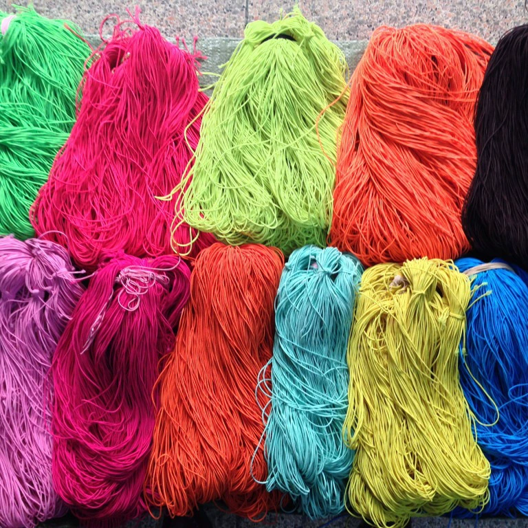 2,5 мм многоядерный латекс круглая эластичная веревка в наличии многоцветная эластичная линия питания для одежды аксессуары для волос