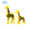 Giraffe mother and child