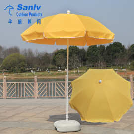 户外休闲长柄伞 防雨防晒遮阳伞加大加厚可印刷广告伞摆摊伞厂家