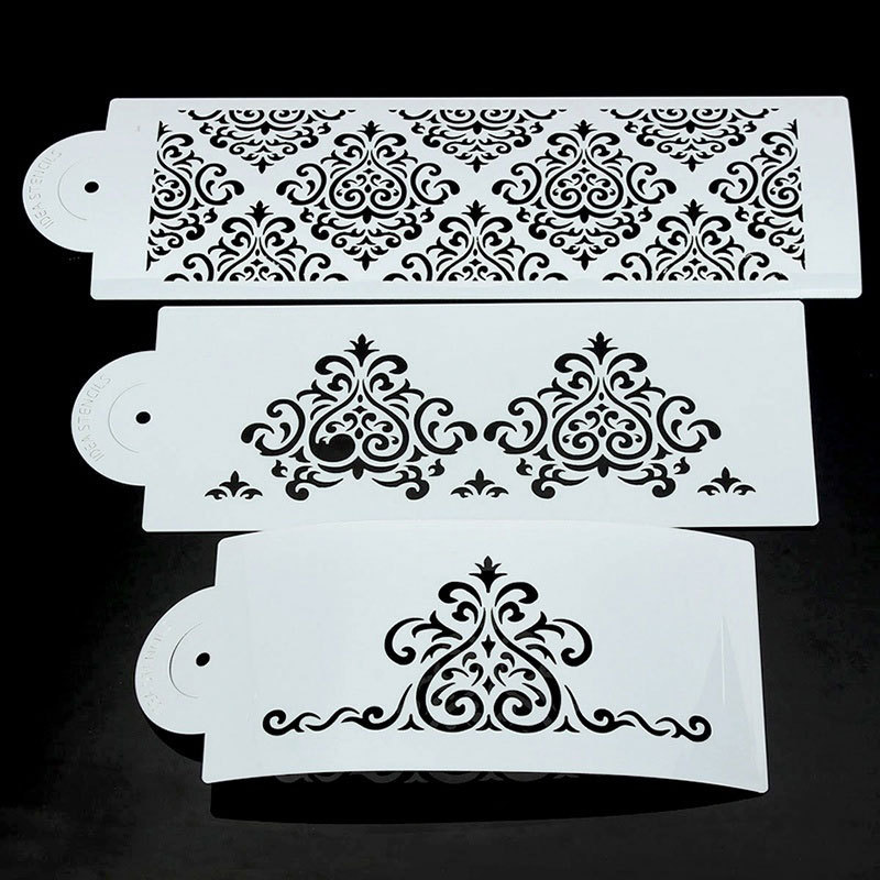 Cake Spray Mold, Cake Rim Fancy Embossing Mold, Fondant Mold, Fondant Mold, Cut Out Shape Mold