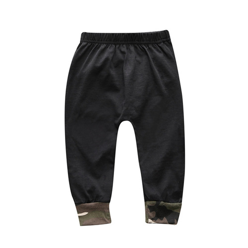 Kids' Summer Camp Outfit: Matching Camouflage Hooded Top and Bottom Pajamas Set for Infants and Toddlers - One Piece Shipping