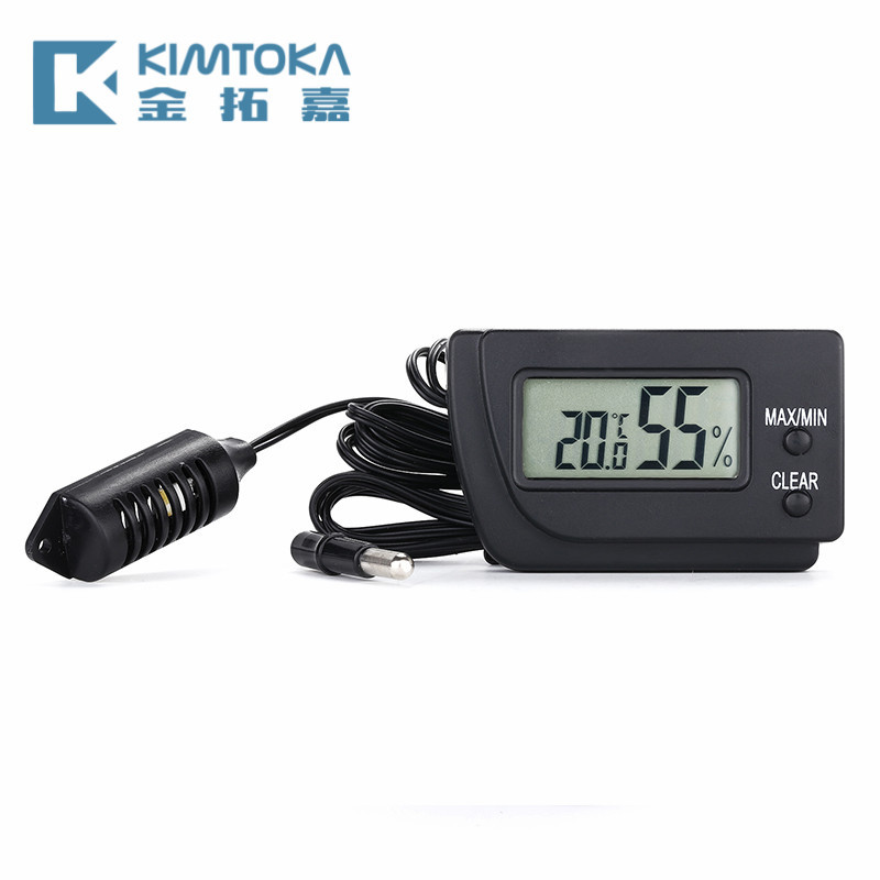 金拓嘉 宠物爬虫电子温度计蜥蜴陆龟角蛙爬虫养殖箱数显温湿